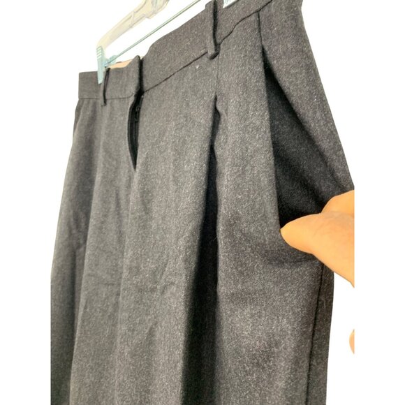 Diane Von Furstenberg DVF Stanton Womens Wide Leg Pleated Dress Pants Sz 6 8746 - Picture 5 of 9